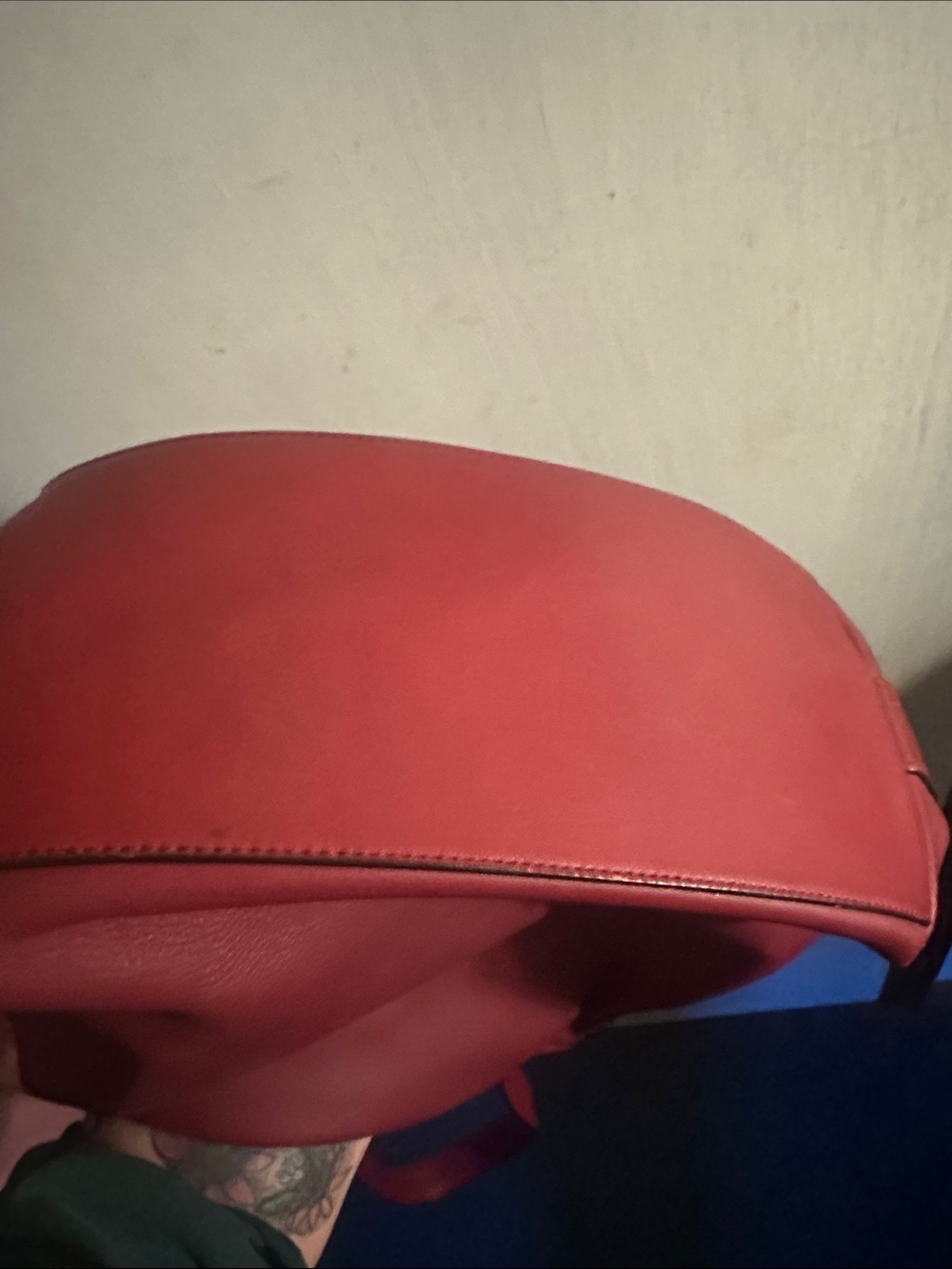 Coach Burgundy Leather Shoulder Bag - Picture 6 of 6